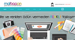Desktop Screenshot of matbaacin.com